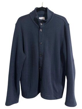 Billy Reid Button Cardigan Blue Sweater L